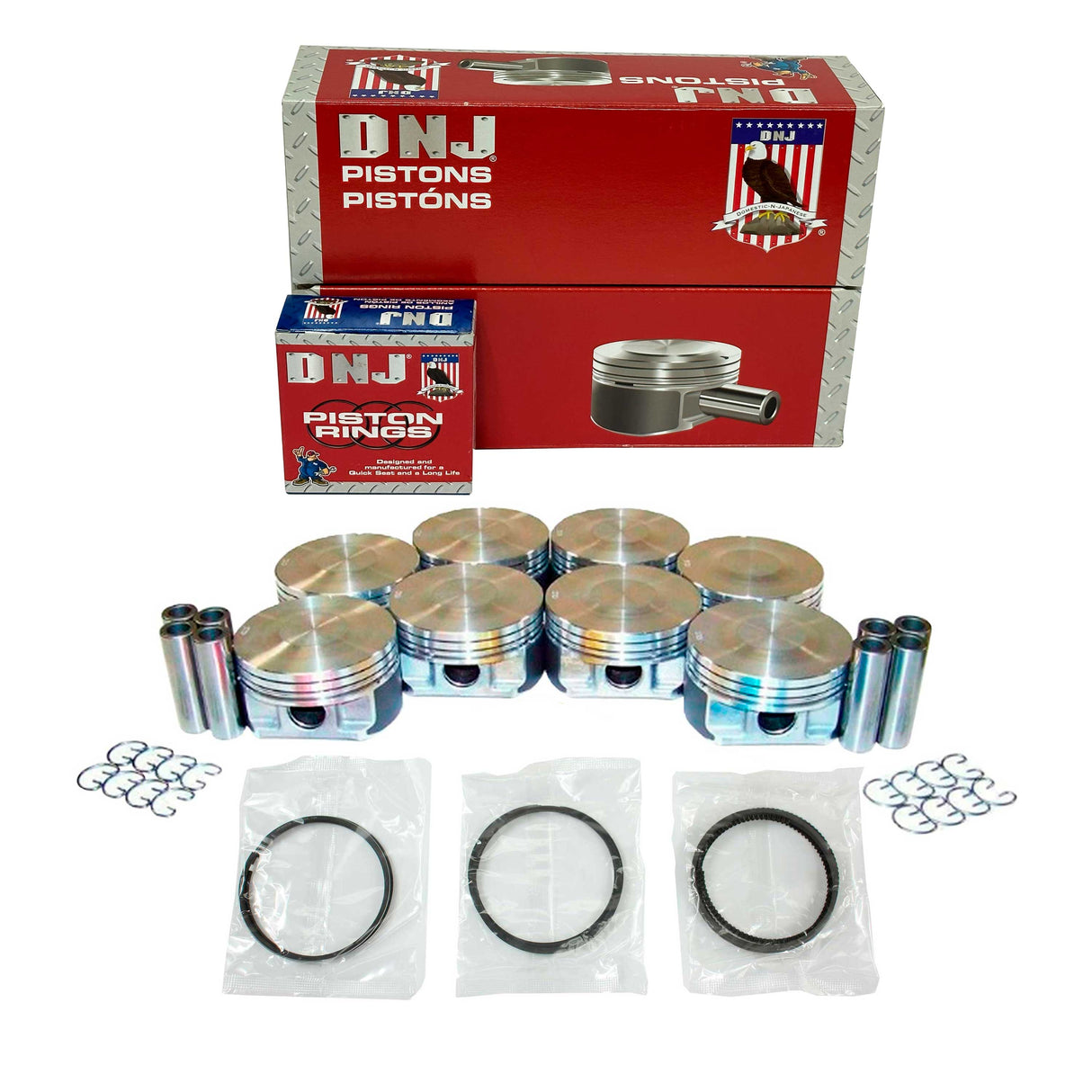 Piston and Ring Kit 2000-2003 Cadillac 4.6L