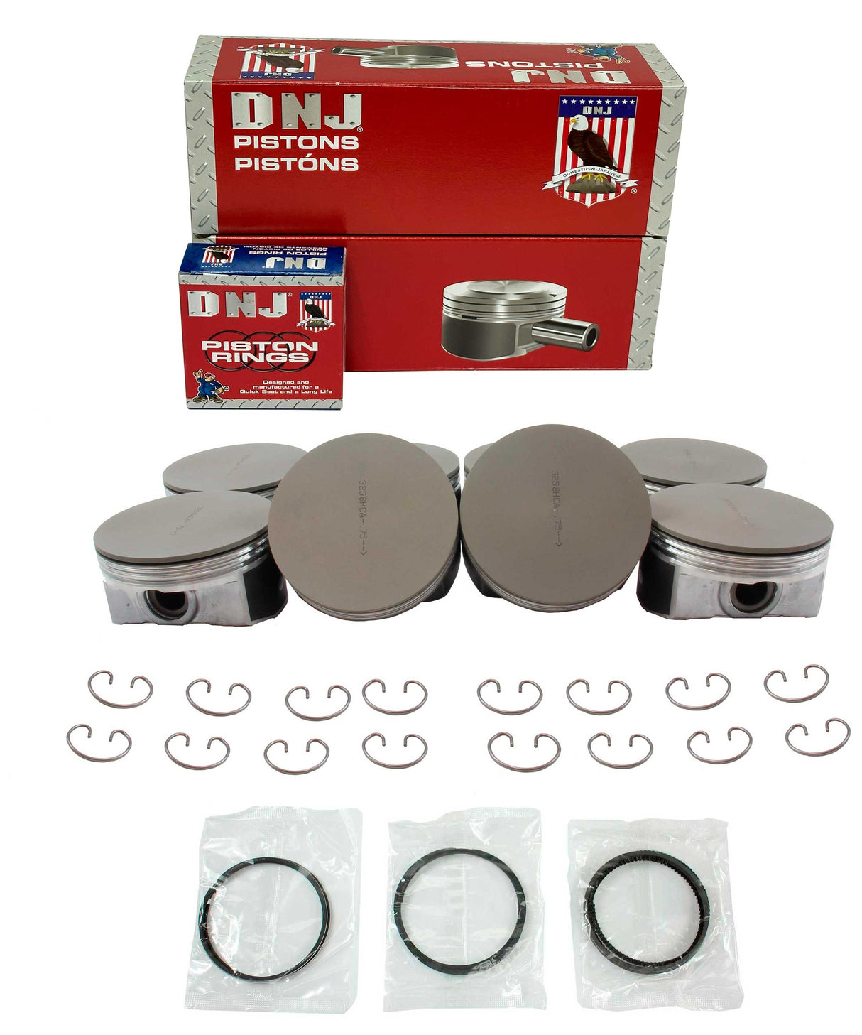 Piston and Ring Kit 2004-2010 Cadillac 4.6L