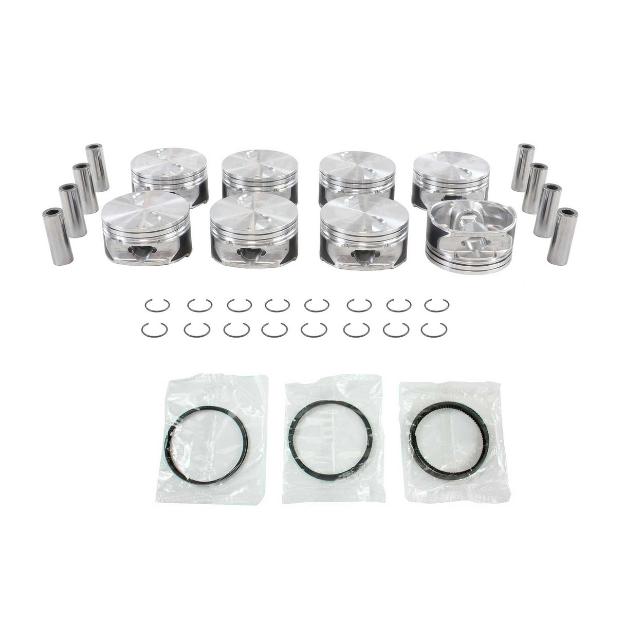 Piston and Ring Set 2007-2009 Cadillac, Chevrolet, GMC, Hummer 6.2L