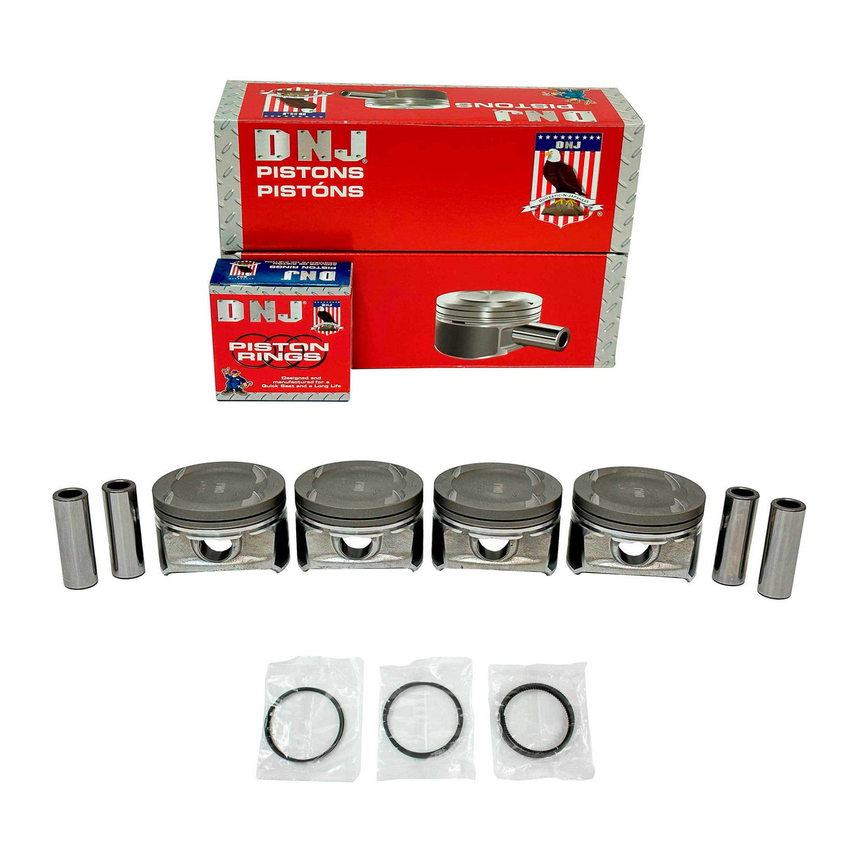 Piston and Ring Set 2011-2016 Cadillac 1.4L