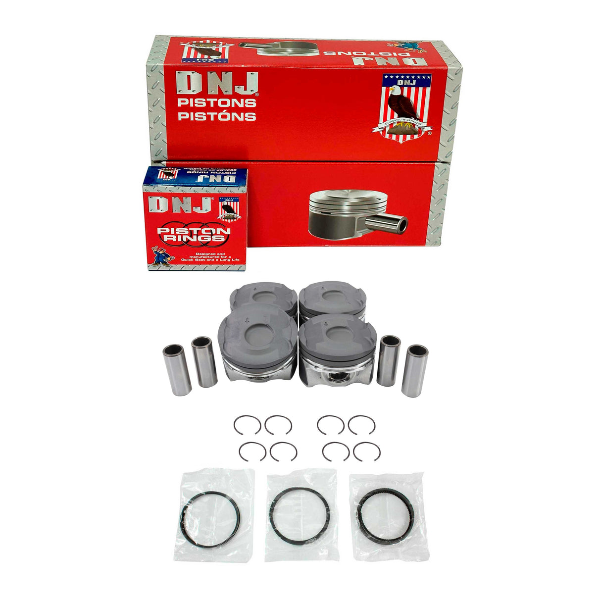 Piston and Ring Set 2016-2018 Buick, Chevrolet 1.4L