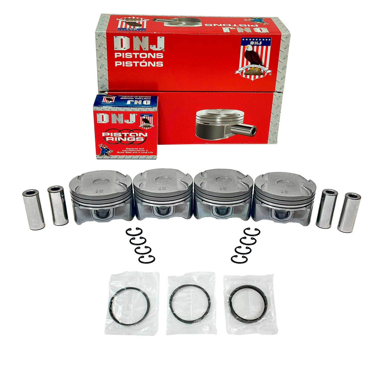 Piston and Ring Set 2016-2022 Chevrolet 1.4L