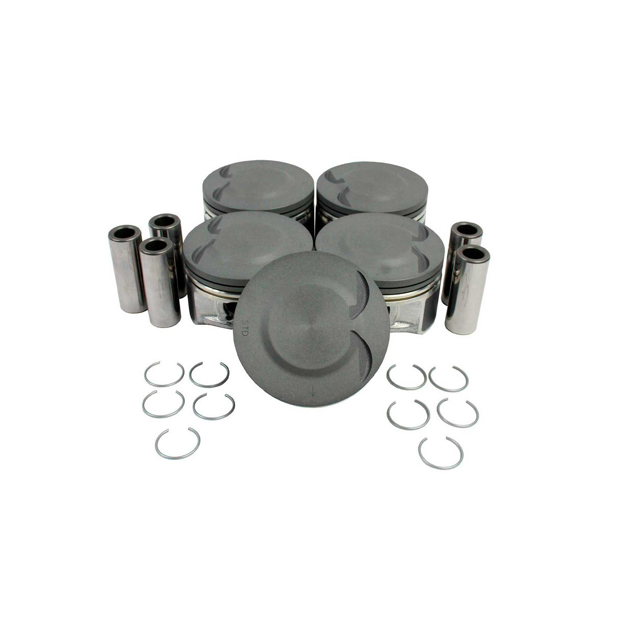 Piston and Ring Set 2000-2010 Volvo 2.4L