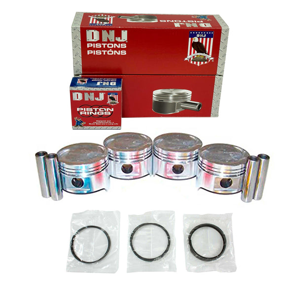 Piston and Ring Set 1989-1997 Geo, Suzuki 1.3L