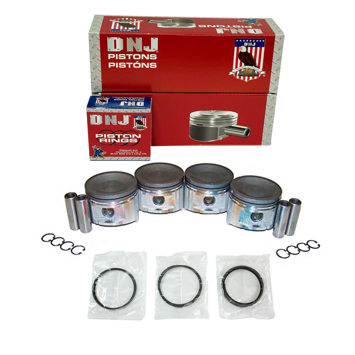 Piston and Ring Kit 1991-1998 Nissan 2.4L