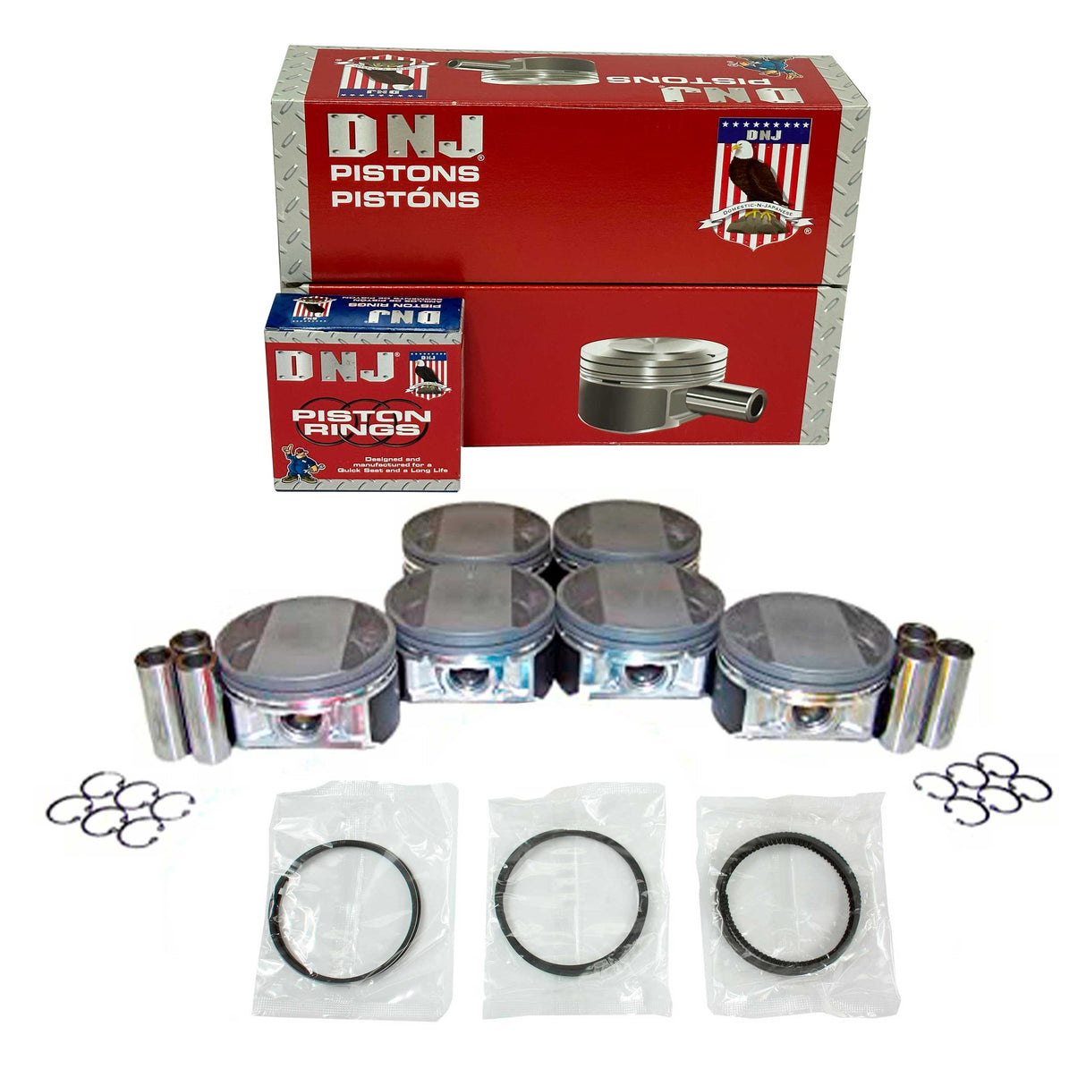 Piston and Ring Set 2002-2009 INFINITI, Nissan 3.5L