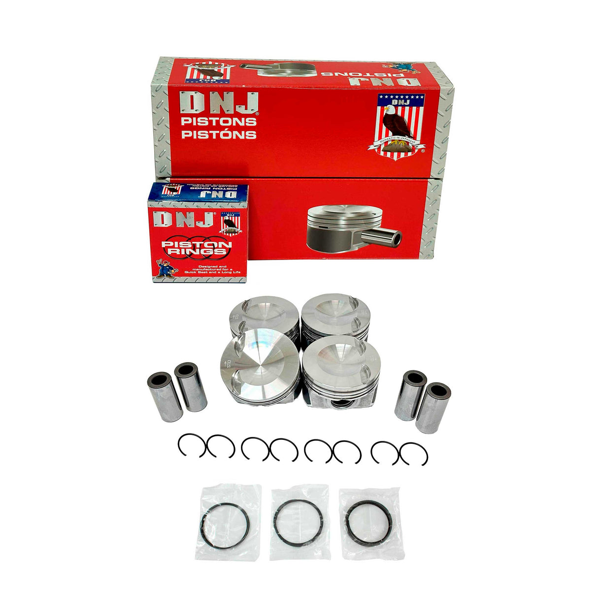 Piston and Ring Set 2008-2018 Audi, Volkswagen 2.0L