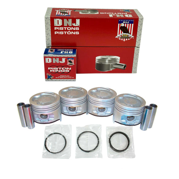 Piston and Ring Set 1987-1994 Toyota 1.5L