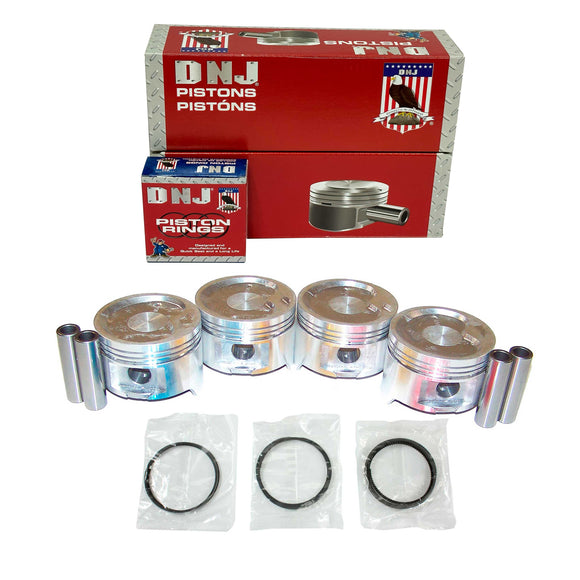 Piston and Ring Set 1983-1988 Chevrolet, Toyota 1.6L