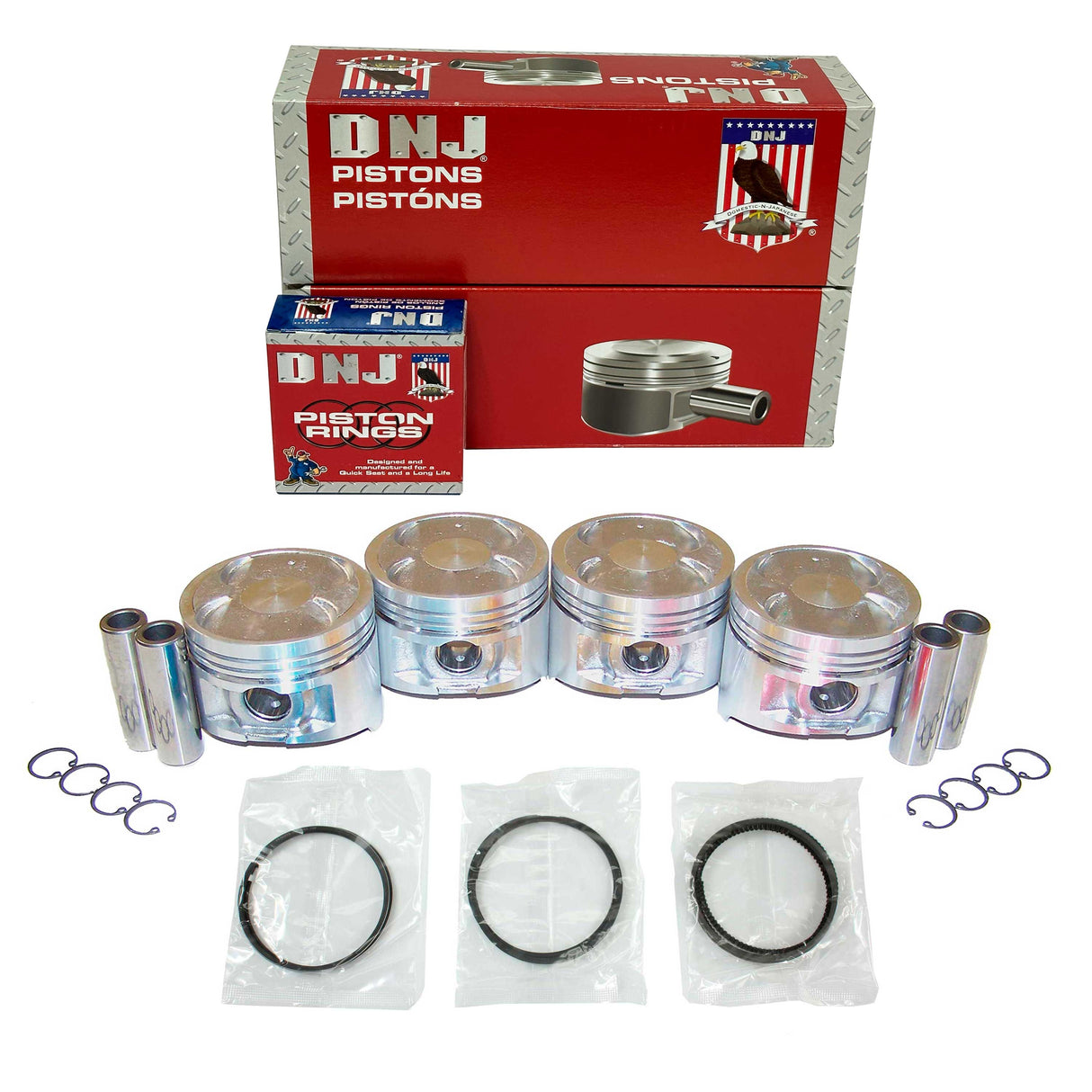 Piston and Ring Kit 1990-1992 Geo 1.6L