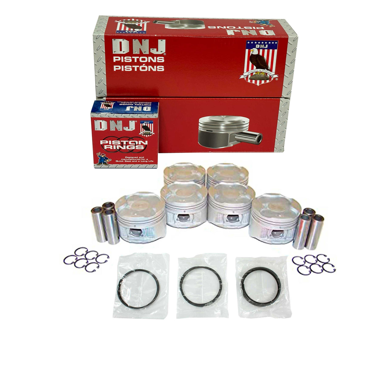 Piston and Ring Set 1992-1993 Lexus, Toyota 3.0L