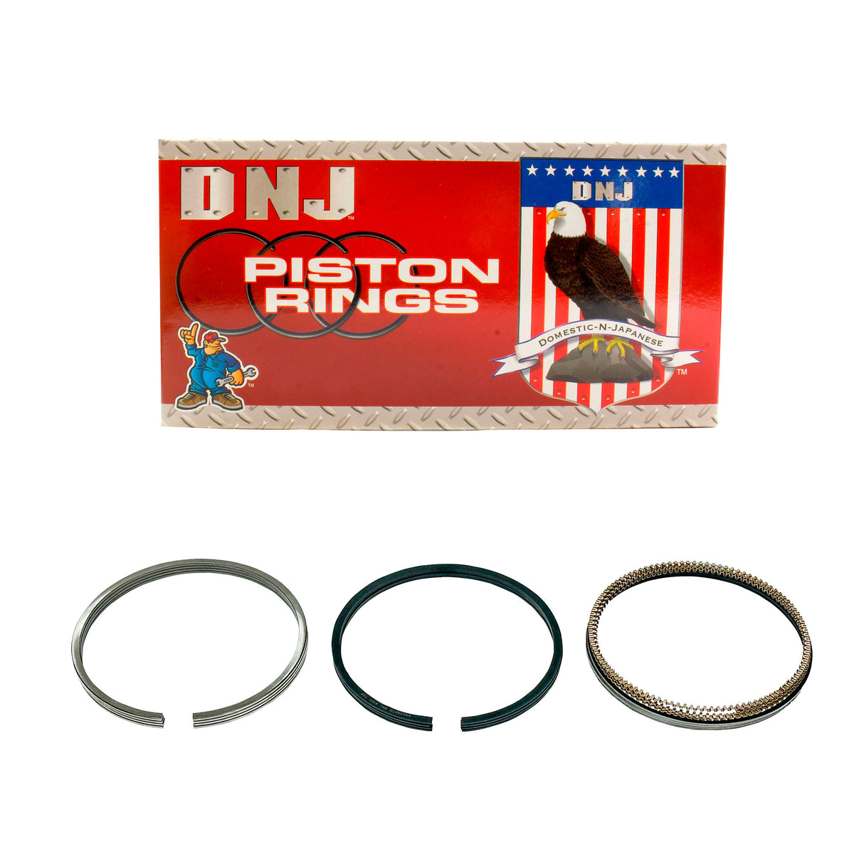 Piston Ring Set (Oversizes Available) 1985-1994 Dodge 1.5L