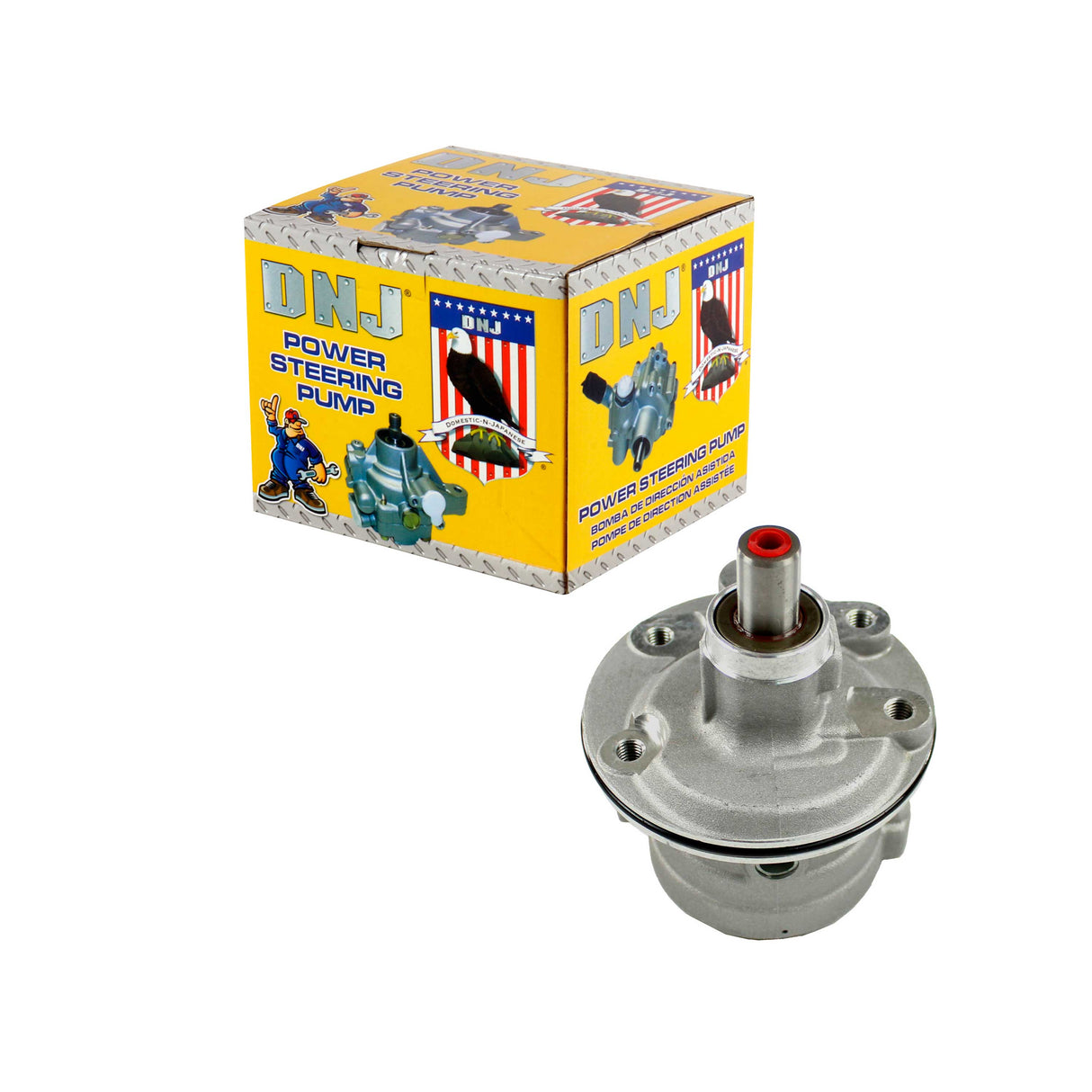 Power Steering Pump 1967-1987 Buick,Chevrolet,Chrysler,Dodge,Ford,GMC,Jeep,Lincoln,Mercury,Oldsmobile,Plymouth,Pontiac 3.8L-7.5L