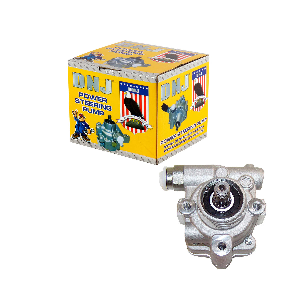 Power Steering Pump 2001-2004 Ford,Mazda 3.0L