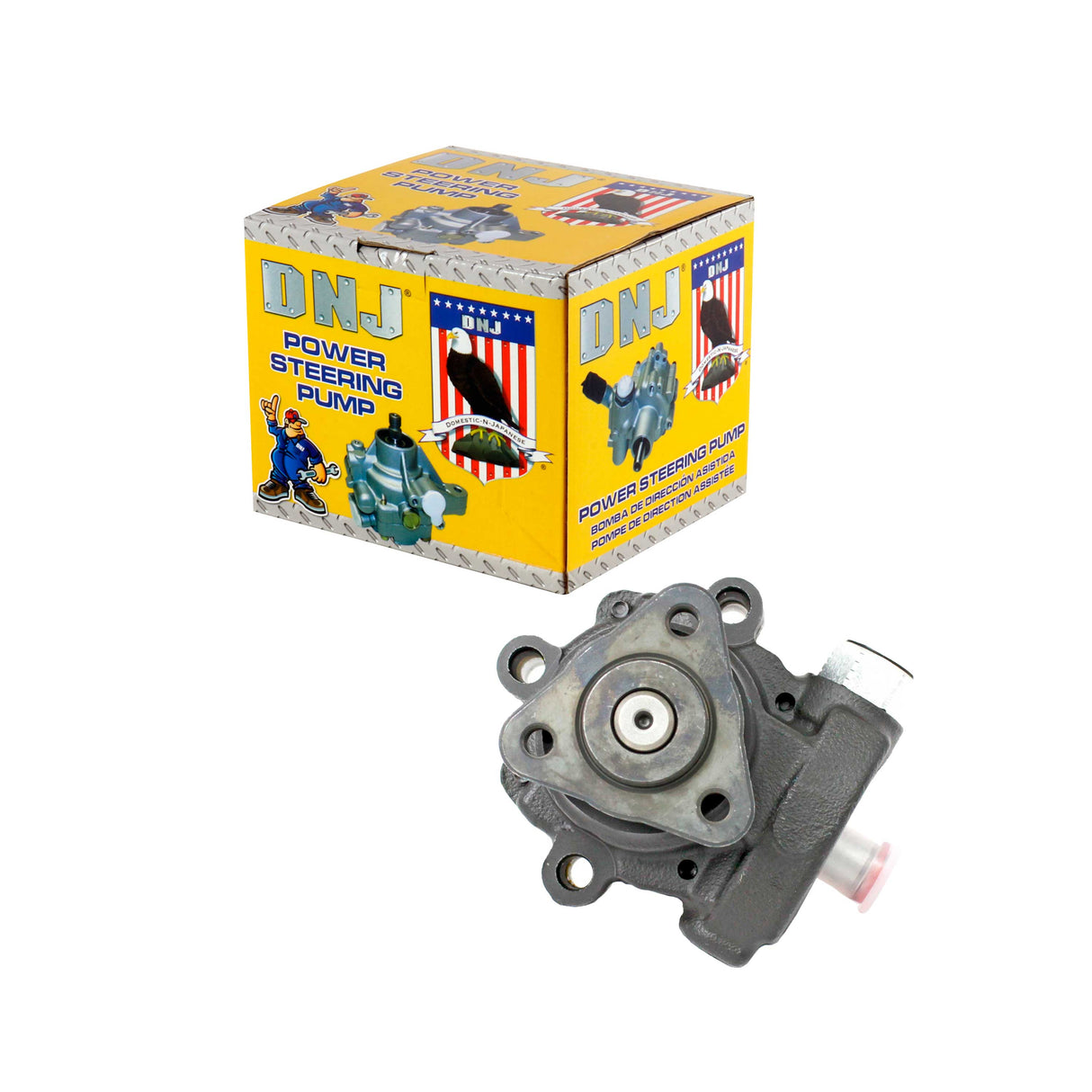Power Steering Pump 1999-2004 Land Rover 4.0L-4.6L