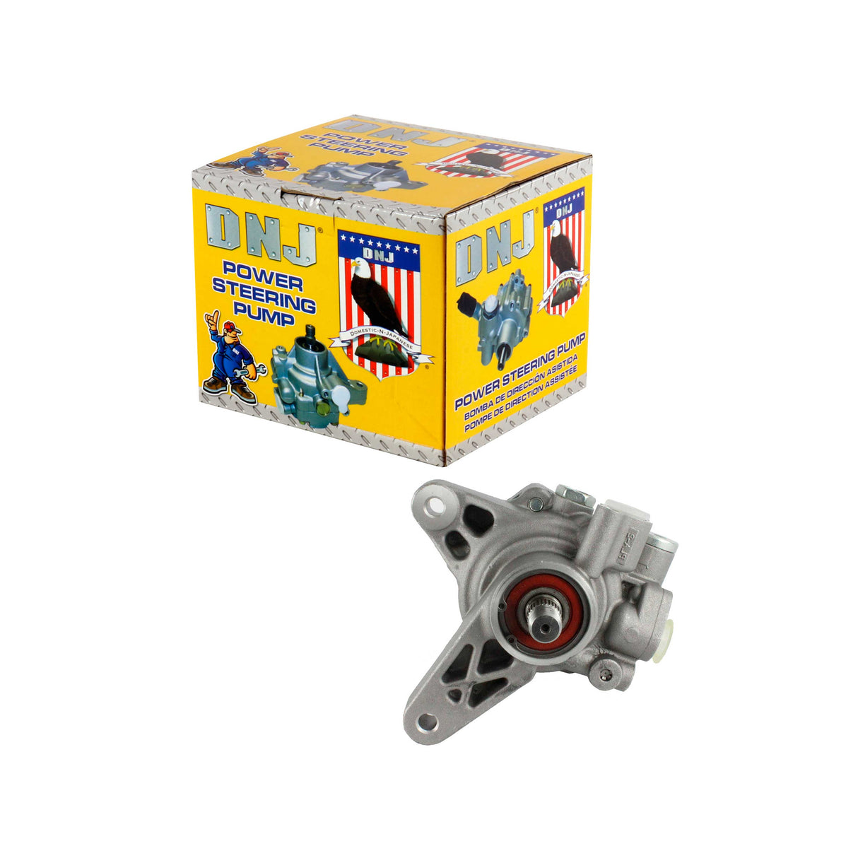 2005 Honda Civic 1.7L Power Steering Pump