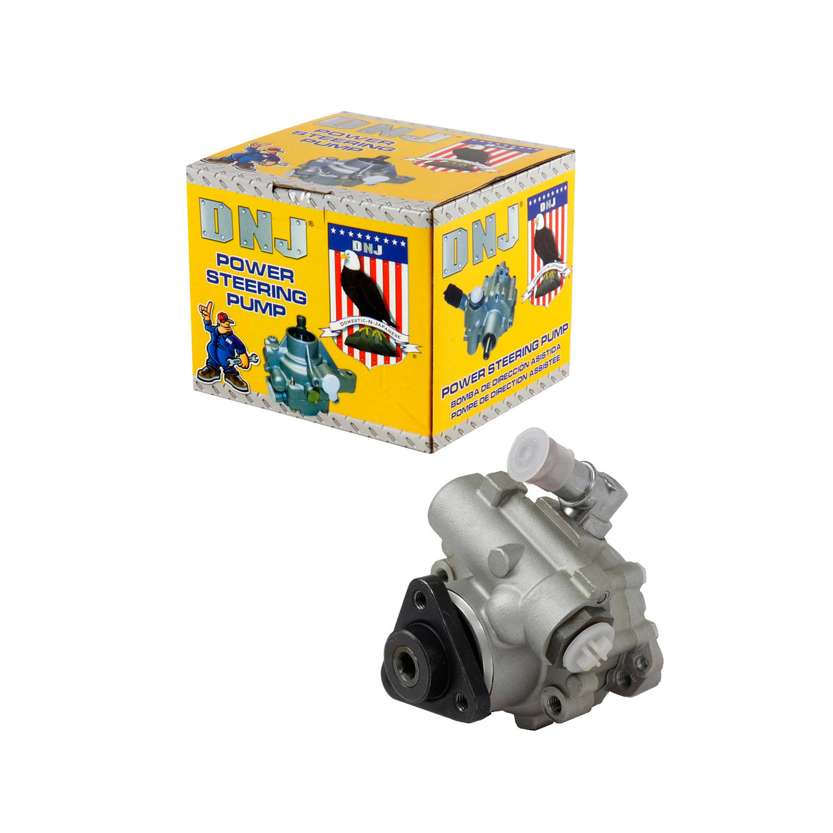 Power Steering Pump 2002-2010 BMW 4.4L-4.8L