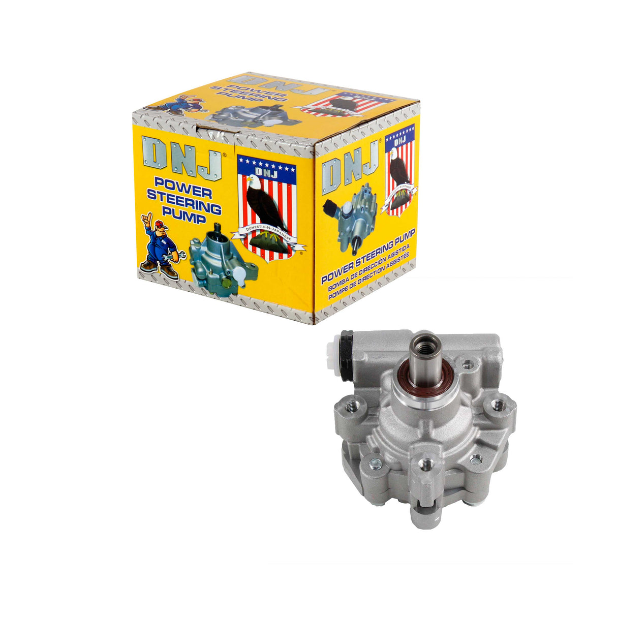 Power Steering Pump 2010-2014 Cadillac 3.0L-3.6L