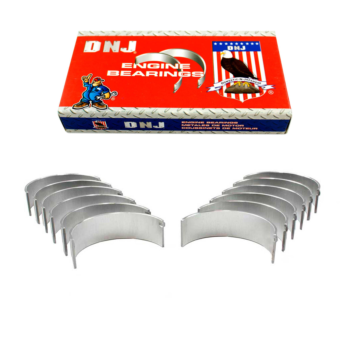 Connecting Rod Bearing Set 1980-1984 Chevrolet,GMC,Pontiac 3.8L (Oversizes Available)