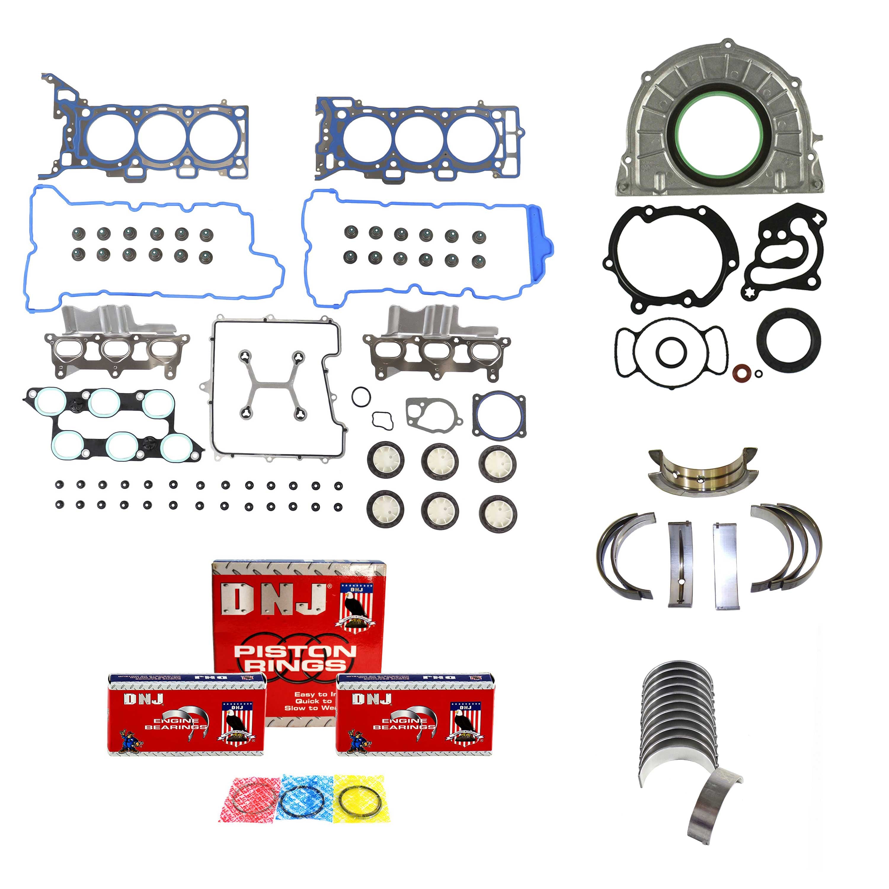 OELINE Head Gasket Set For 3.6L DOHC 24V (VIN V,7) – Fits 04-09 Buick, Cadillac, Saturn
