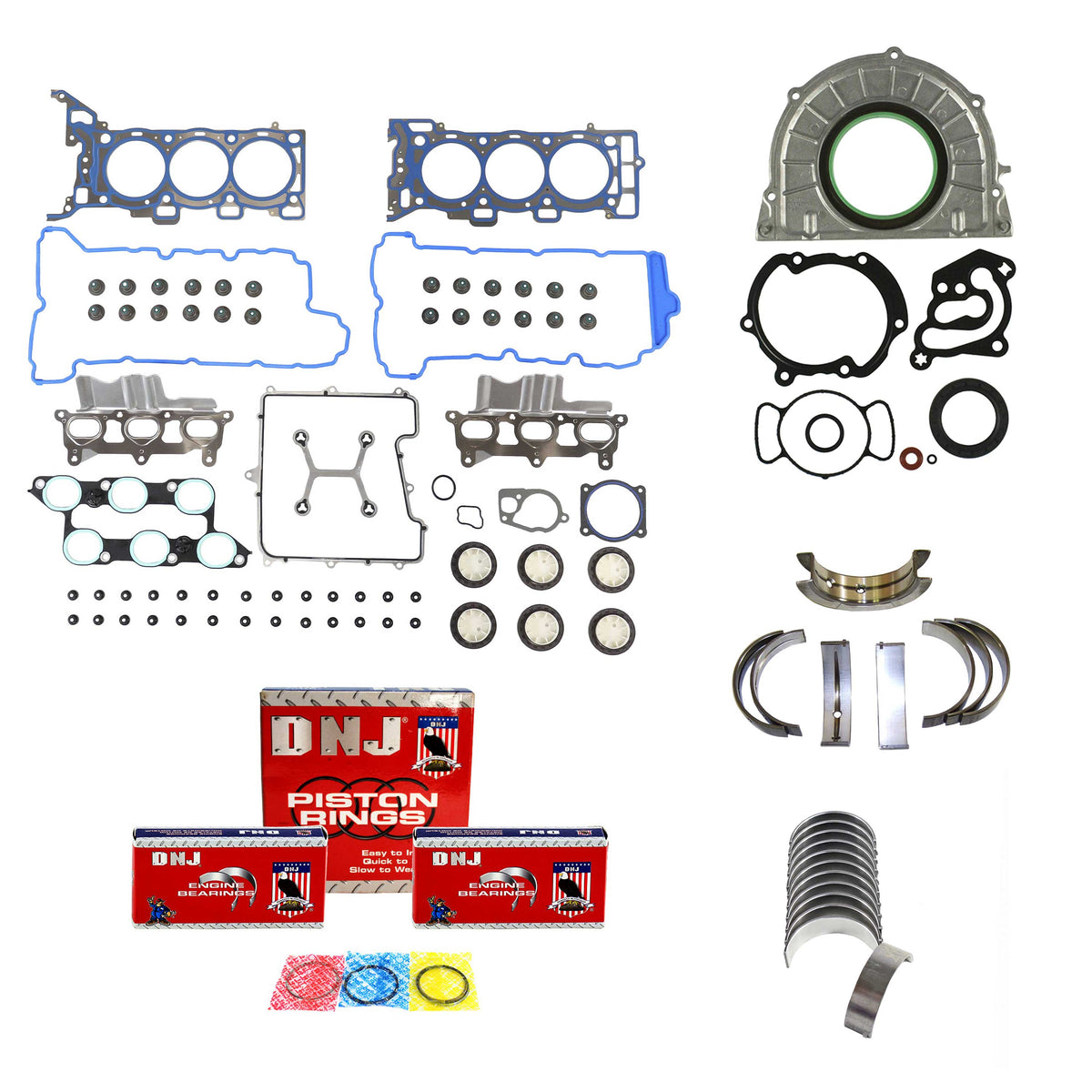 OELINE Head Gasket Set For 3.6L DOHC 24V (VIN V,7) – Fits 04-09 Buick, Cadillac, Saturn