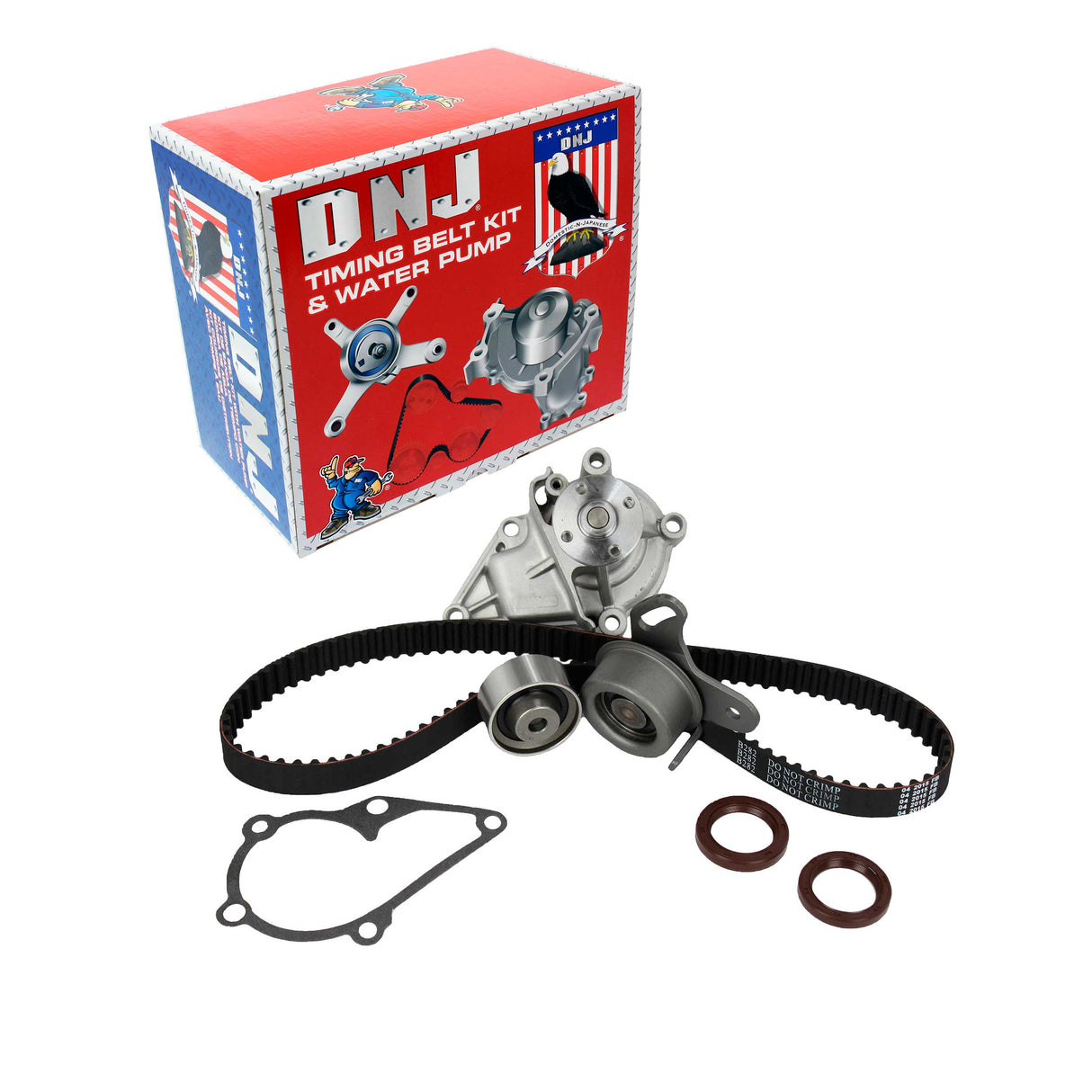 2008 Hyundai Accent 1.6L Timing Belt, Water Pump & Component Kit