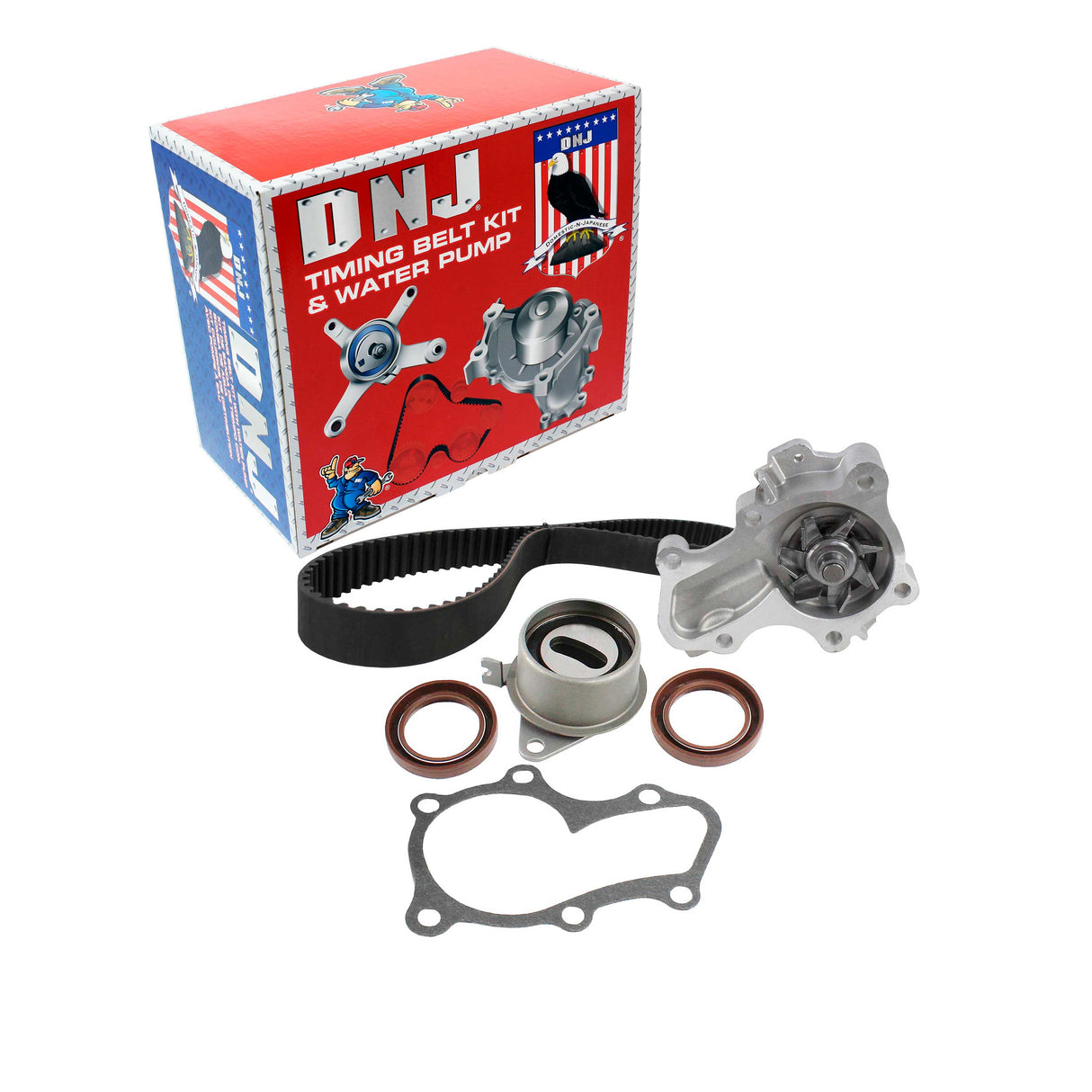 2001 Mitsubishi Mirage 1.5L Timing Belt, Water Pump & Component Kit