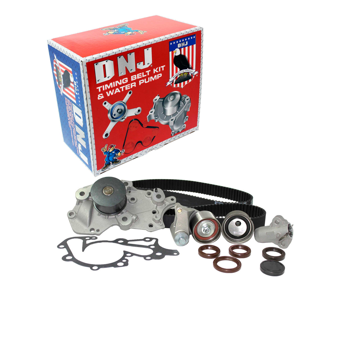 Timing Belt Kit with Water Pump 2006-2010 Hyundai,Kia 2.7L