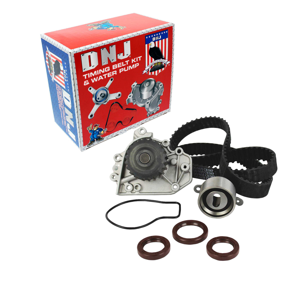 Timing Belt Kit with Water Pump 1992-1995 Acura,Honda 1.6L-1.7L