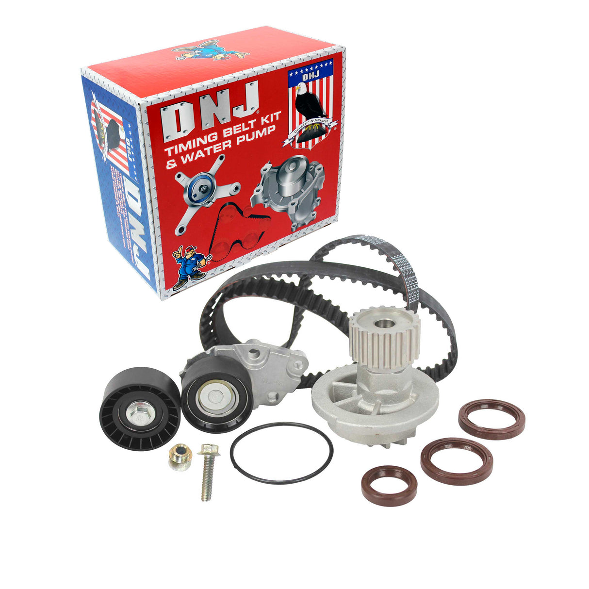 2006 Chevrolet Aveo 1.6L Timing Belt, Water Pump & Component Kit
