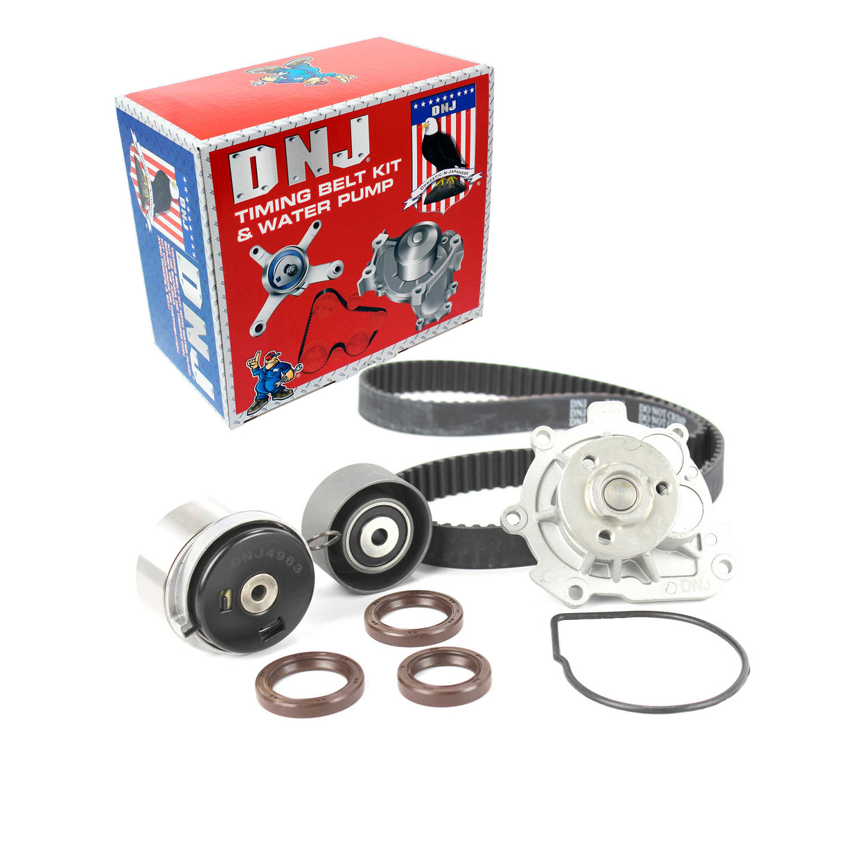 2010 Pontiac G3 1.6L Timing Belt, Water Pump & Component Kit