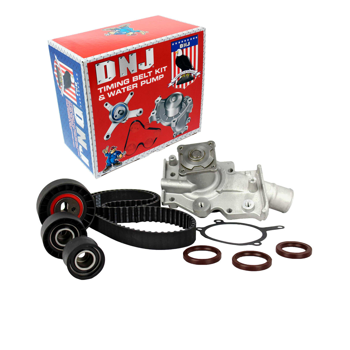 1997 Ford Contour 2.0L Timing Belt, Water Pump & Component Kit