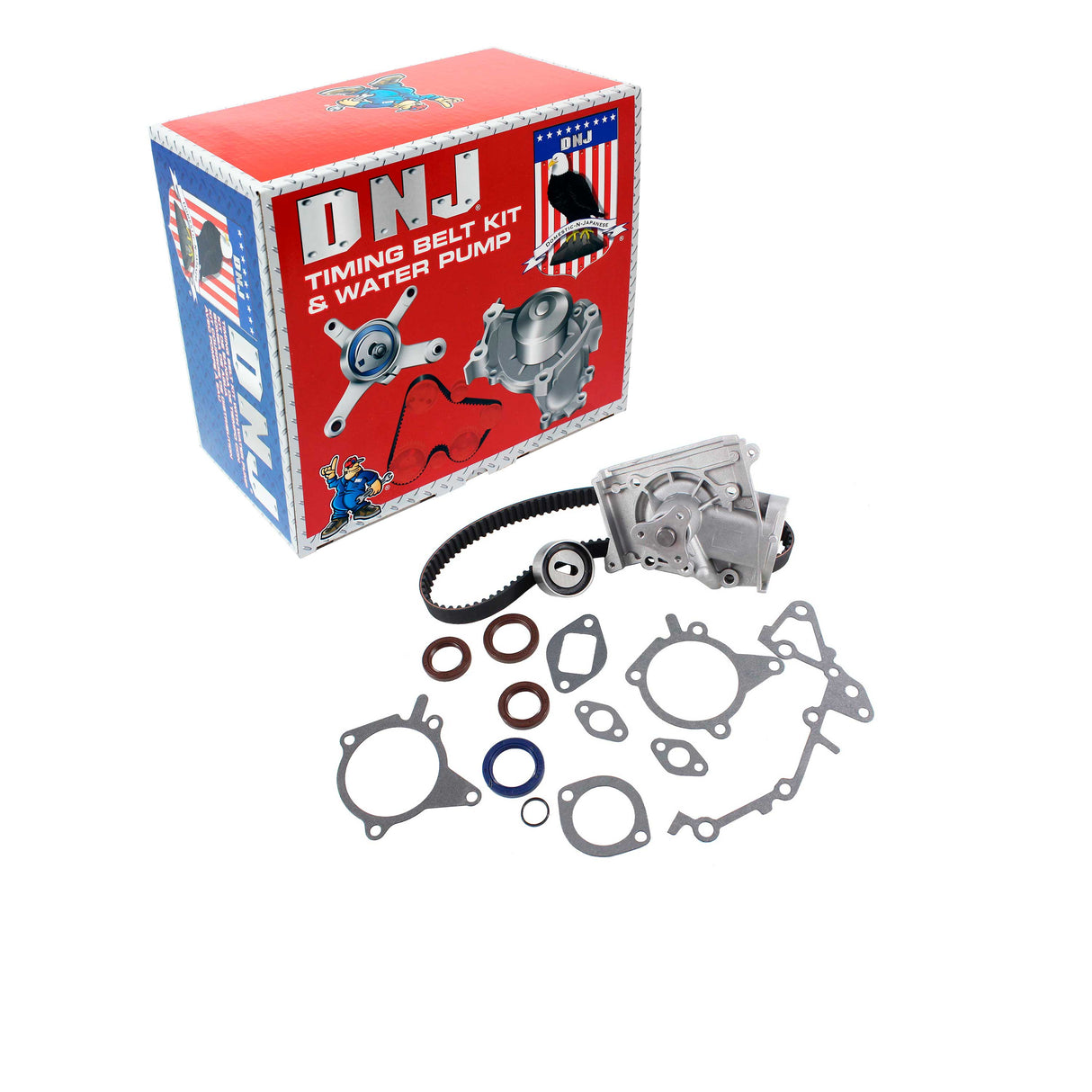 1992 Ford Festiva 1.3L Timing Belt, Water Pump & Component Kit