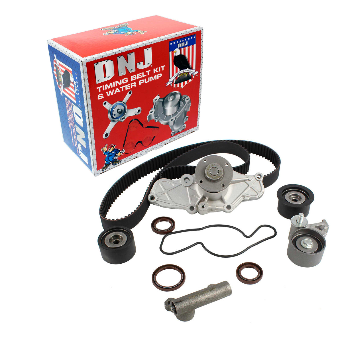 2001 Mazda 626 2.5L Timing Belt, Water Pump & Component Kit