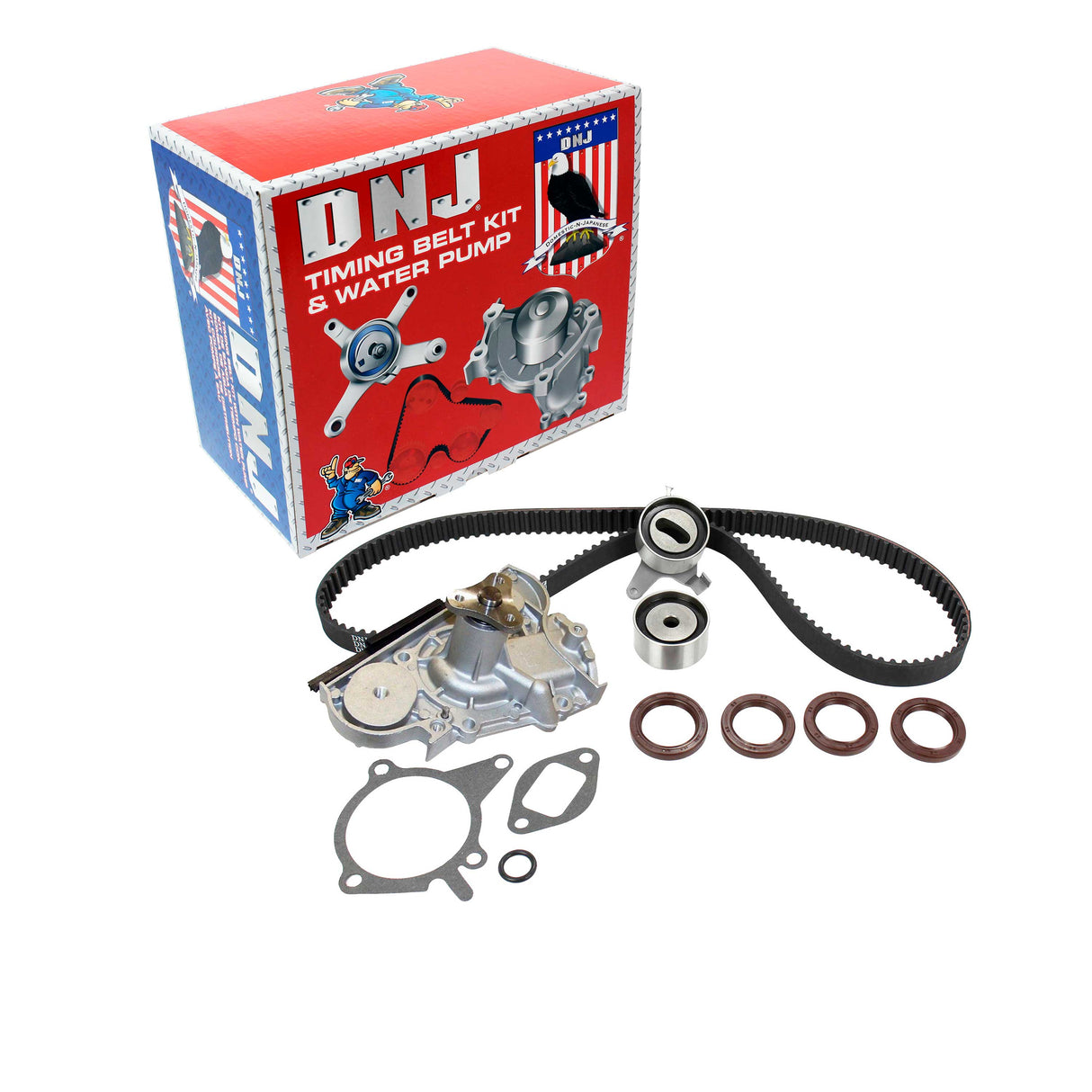1991 Mercury Capri 1.6L Timing Belt, Water Pump & Component Kit