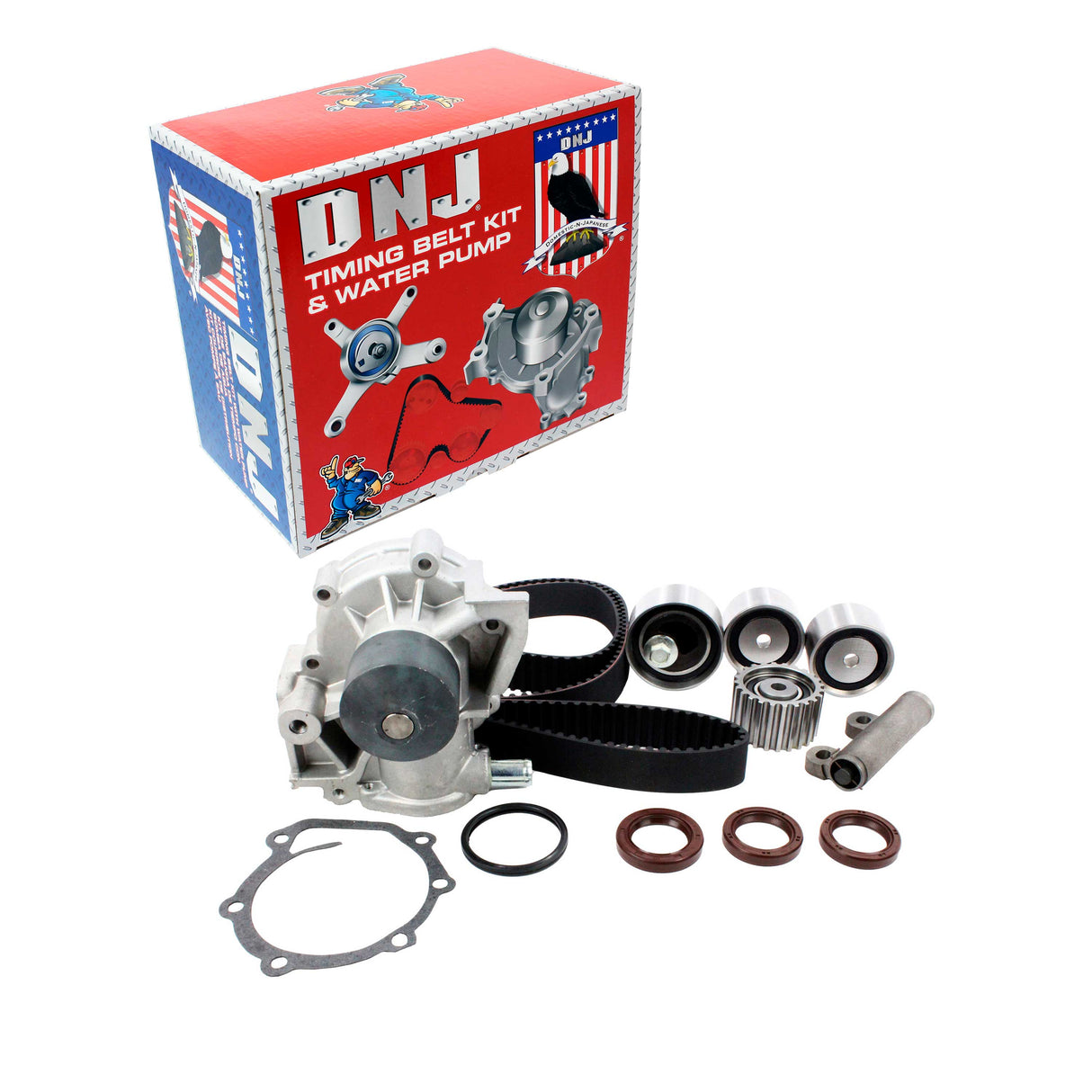 1995 Subaru Impreza 1.8L Timing Belt, Water Pump & Component Kit
