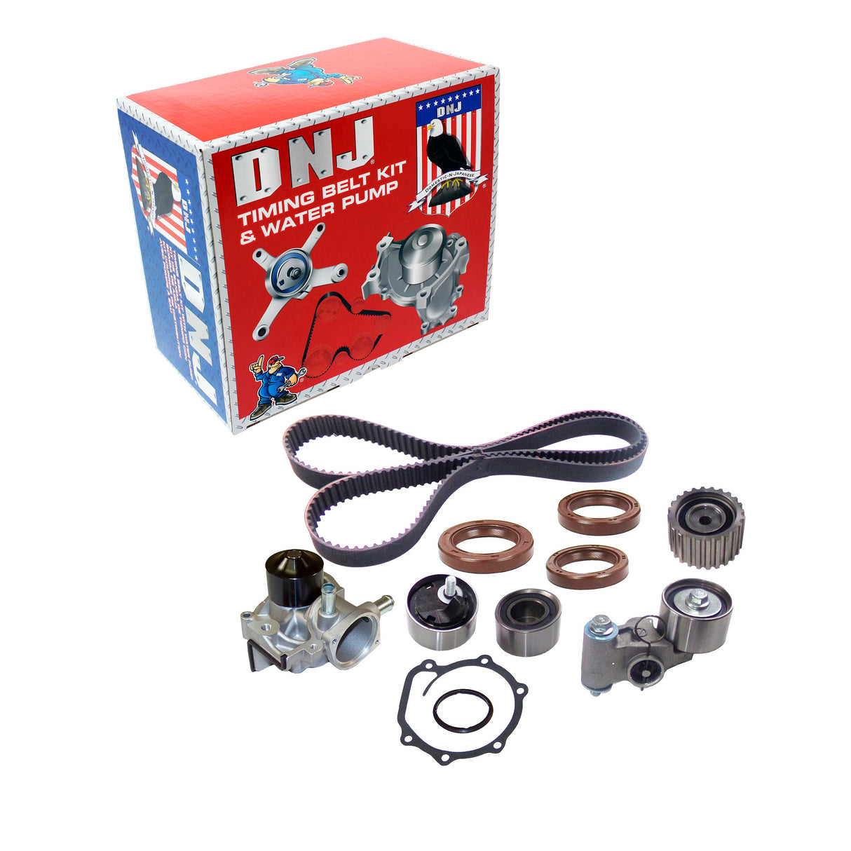 2003 Subaru Forester 2.5L Timing Belt, Water Pump & Component Kit
