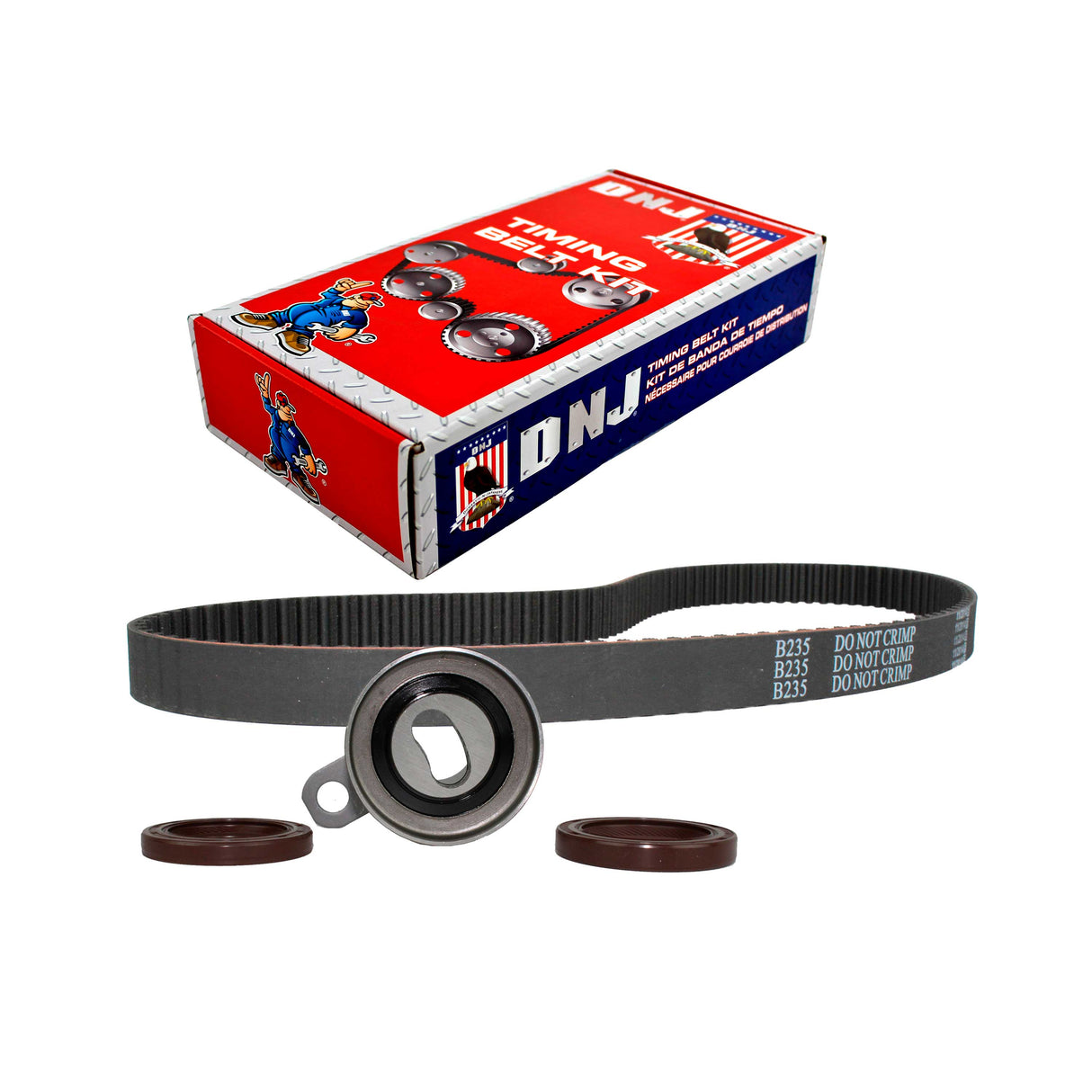Timing Belt Component Kit 1993-1997 Geo,Toyota 1.8L