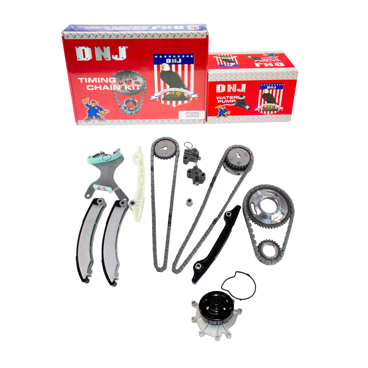 Timing Chain Kit with Water Pump 2002-2003 Dodge Ram, Jeep Liberty 3.7L