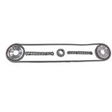 Timing Chain Kit with Water Pump 2009-2010 Chrysler Sebring, Dodge Charger, Avenger 2.7L V6