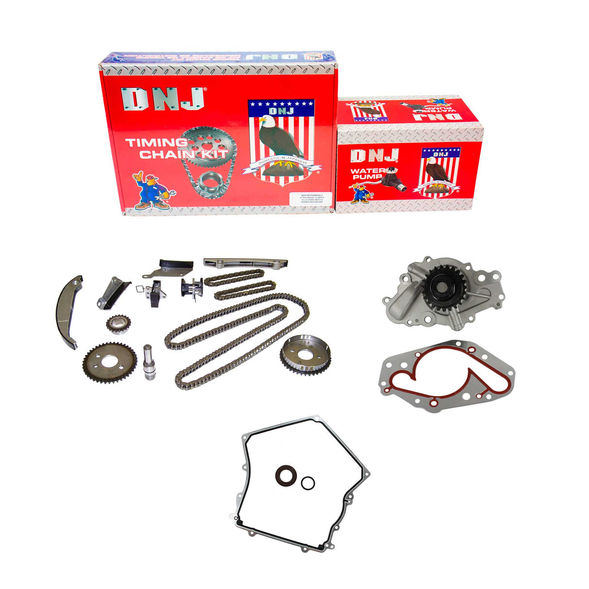 Timing Chain Kit with Water Pump 2002-2007 Chrysler, Dodge 2.7L V6