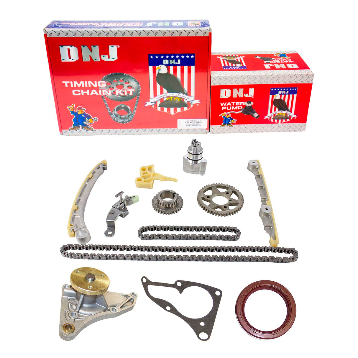 Timing Chain Kit with Water Pump 2000-2009 Honda 2.0L-2.2L
