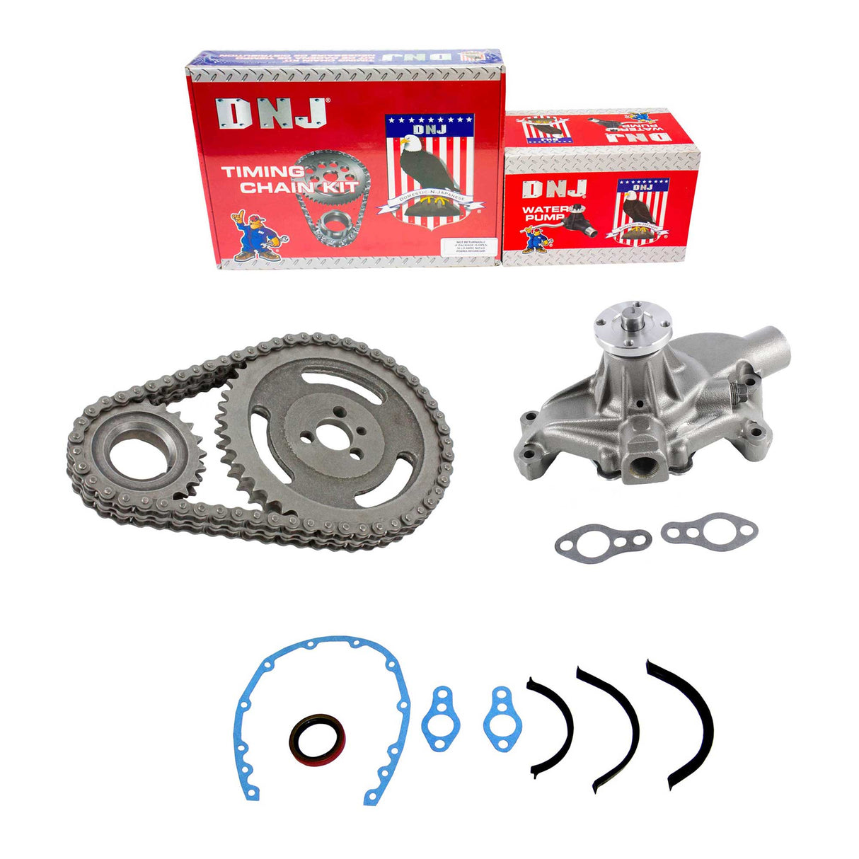 Timing Chain Kit with Water Pump 1981-1982 Chevrolet 5.7L