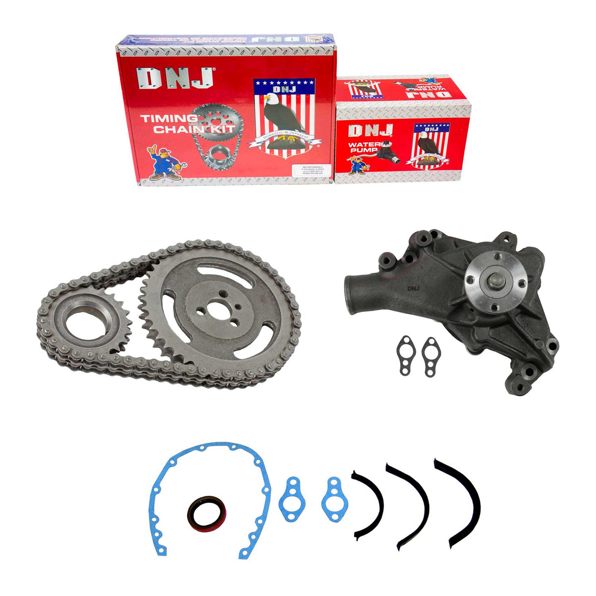Timing Chain Kit with Water Pump 1981-1995 Chevrolet,GMC,Oldsmobile,Pontiac 5.0L-5.7L