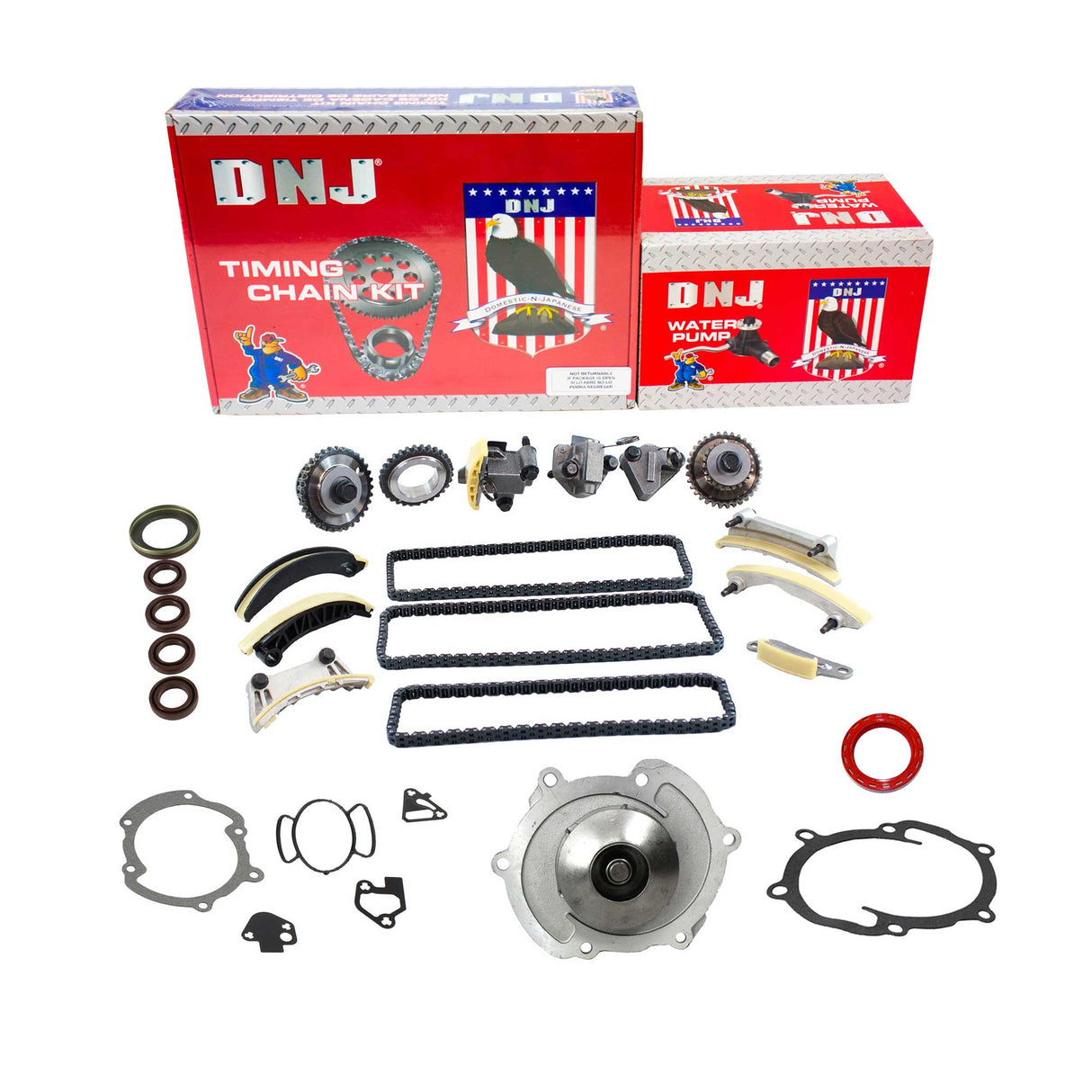 Timing Chain Kit with Water Pump 2006-2017 Buick,Cadillac,Chevrolet,GMC,Pontiac,Saab,Saturn,Suzuki 2.8L-3.6L