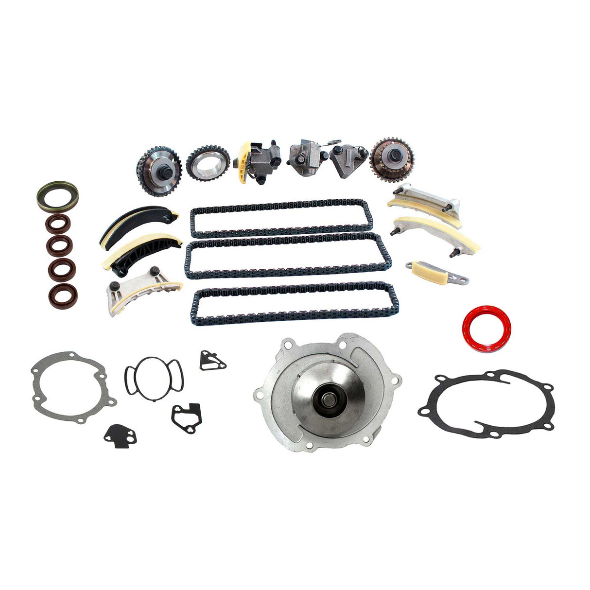 Timing Chain Kit with Water Pump 2006-2017 Buick,Cadillac,Chevrolet,GMC,Pontiac,Saab,Saturn,Suzuki 2.8L-3.6L