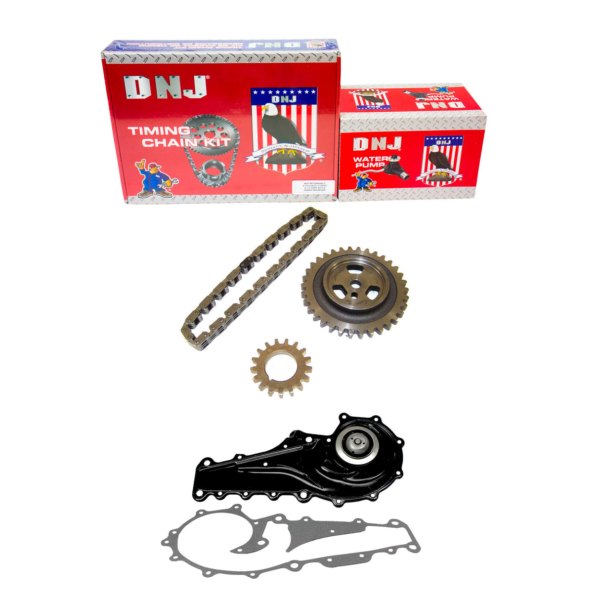 Timing Chain Kit with Water Pump 1989-1995 Cadillac 4.5L-4.9L