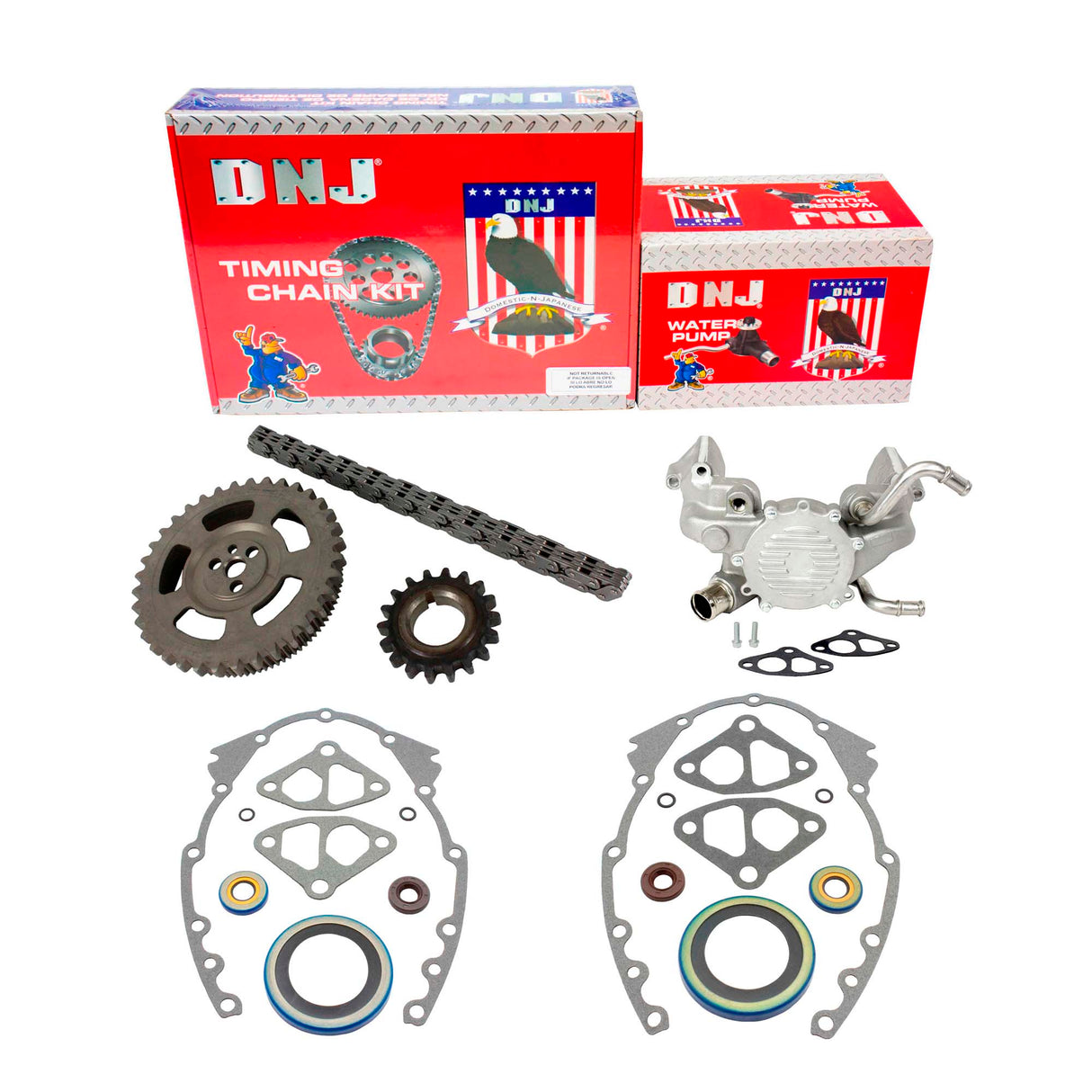 Timing Chain Kit with Water Pump 1994-1996 Buick,Cadillac,Chevrolet 4.3L-5.7L