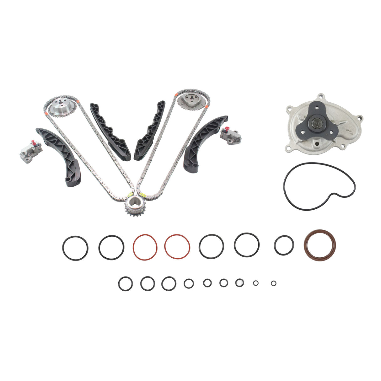 Timing Chain Kit with Water Pump 2011-2015 Subaru 2.5L