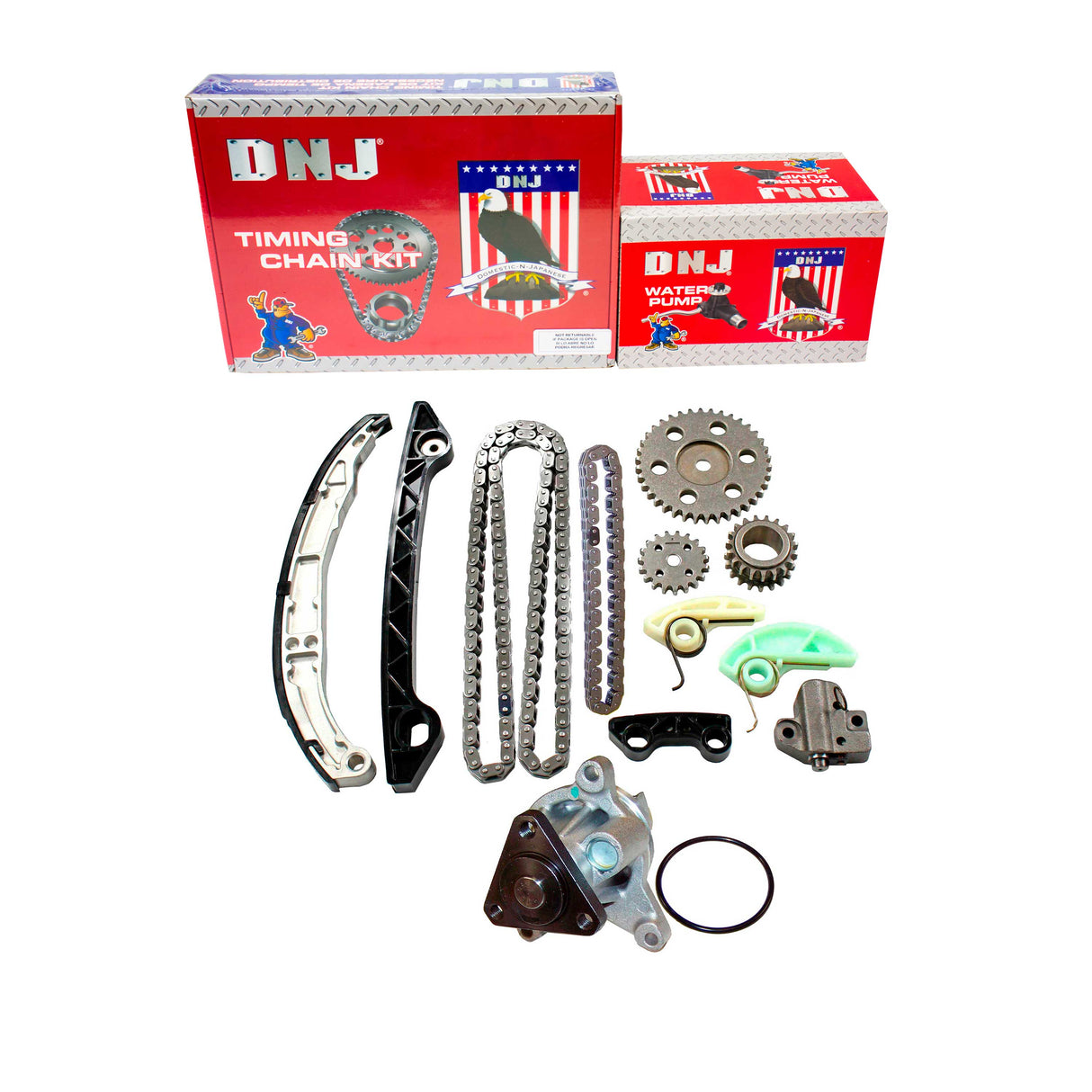 Timing Chain Kit with Water Pump 2006-2010 Mazda 2.3L 3, 5, & 6